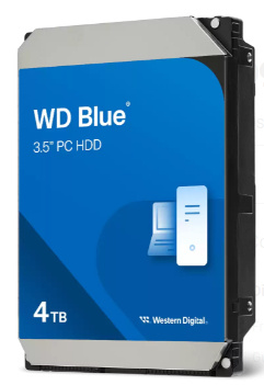 Western Digital Western Digital WD Blue 3.5-Inch PC HDD interne harde schijf 4 TB 5400 RPM 128 MB 3.5" SATA III