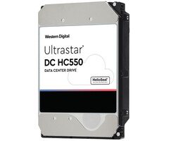 Western Digital Western Digital Ultrastar DC HC550 interne harde schijf 16 TB 7200 RPM 512 MB 3.5" SATA III