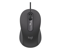 Logitech Logitech Signature Wired M520 for Business muis Kantoor Ambidextrous USB Type-C Optisch 4000 DPI