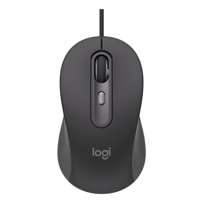 Logitech Logitech Signature Wired M520 for Business muis Kantoor Ambidextrous USB Type-C Optisch 4000 DPI