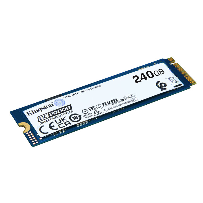 Kingston Kingston Technology 240G DC2000B M.2 4.0 M.2 2280 SSD (Zonder heatsink)