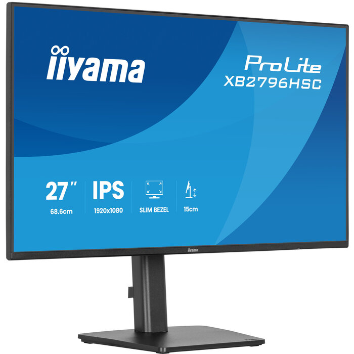 iiyama iiyama ProLite XB2796HSC-B1 computer monitor 68,6 cm (27") 1920 x 1080 Pixels Full HD LED Zwart