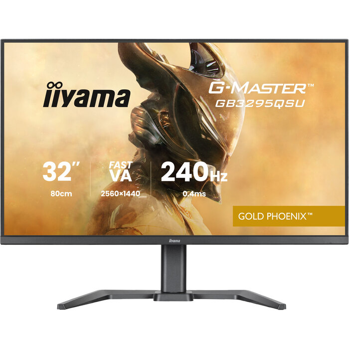 iiyama iiyama G-MASTER GB3295QSU-B1 computer monitor 80 cm (31.5") 2560 x 1440 Pixels Quad HD LED Zwart