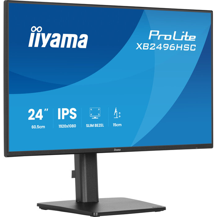 iiyama iiyama ProLite XB2496HSC-B1 computer monitor 61 cm (24") 1920 x 1080 Pixels Full HD LED Zwart