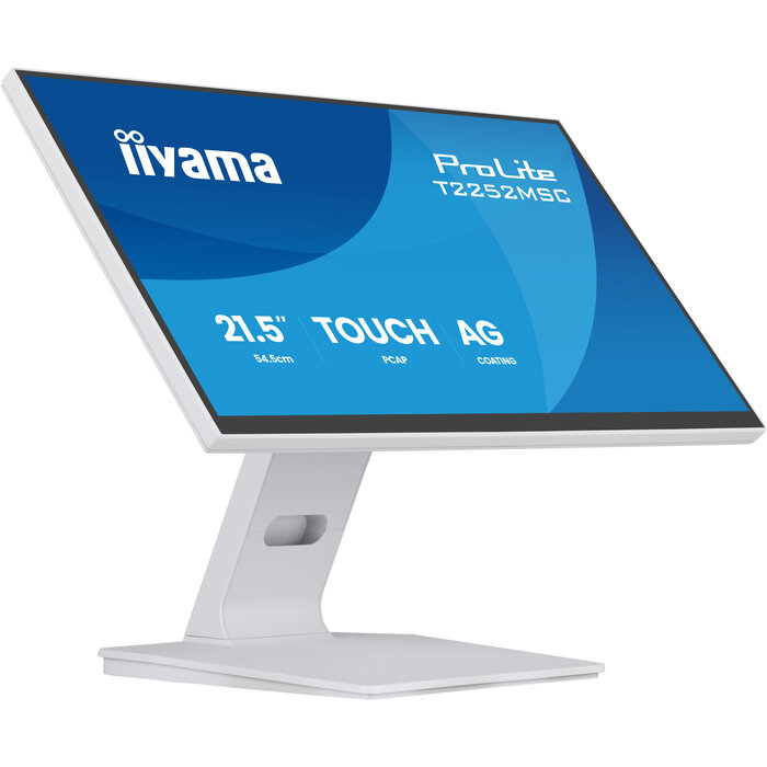 iiyama iiyama ProLite T2252MSC-W2AG computer monitor 54,5 cm (21.4") 1920 x 1080 Pixels Full HD LCD Touchscreen Wit