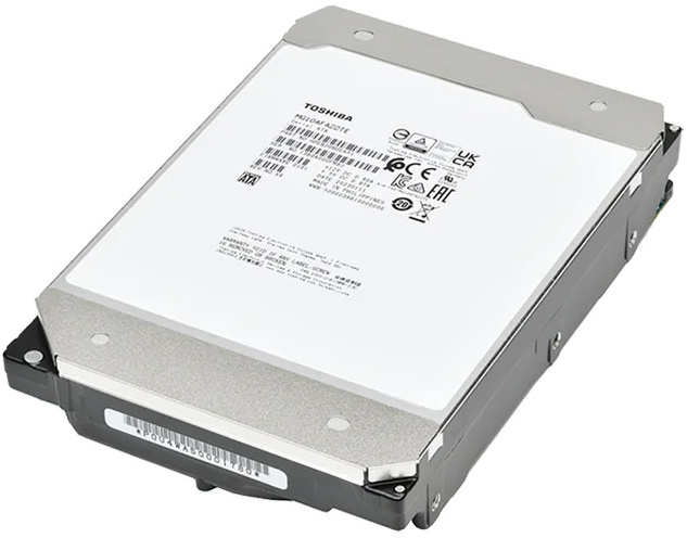 Toshiba Toshiba MG10F Series interne harde schijf 22 TB 7200 RPM 512 MB 3.5" SATA III