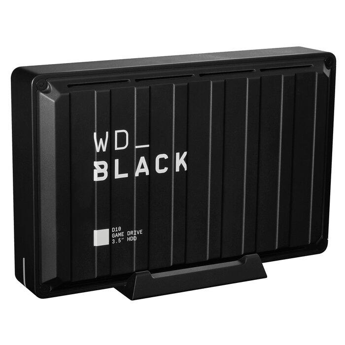 Western Digital Western Digital D10 externe harde schijf 8 TB 7200 RPM 3.2 Gen 2 (3.1 Gen 2) Zwart, Wit