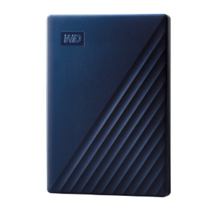 Western Digital Western Digital My Passport for Mac externe harde schijf 5 TB USB Type-A / USB Type-C 3.2 Gen 1 (3.1 Gen 1) Blauw