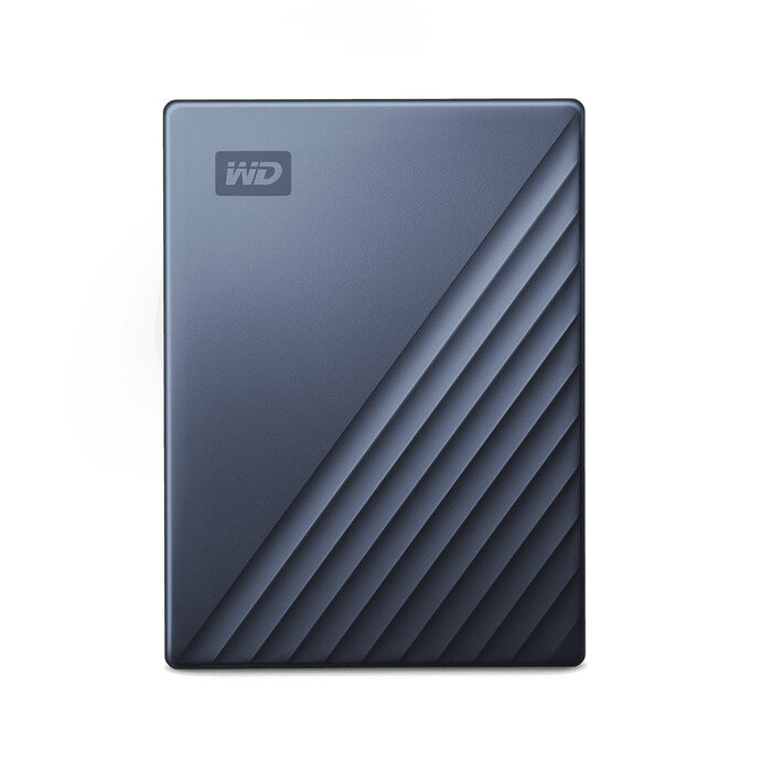 Western Digital Western Digital My Passport Ultra externe harde schijf 5 TB USB Type-C 3.2 Gen 1 (3.1 Gen 1) Blauw