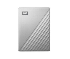Western Digital WDBFTM0040BSL-WESN externe harde schijf 4 TB USB Type-C 3.2 Gen 1 (3.1 Gen 1) Zilver (WDBFTM0040BSL-WESN)