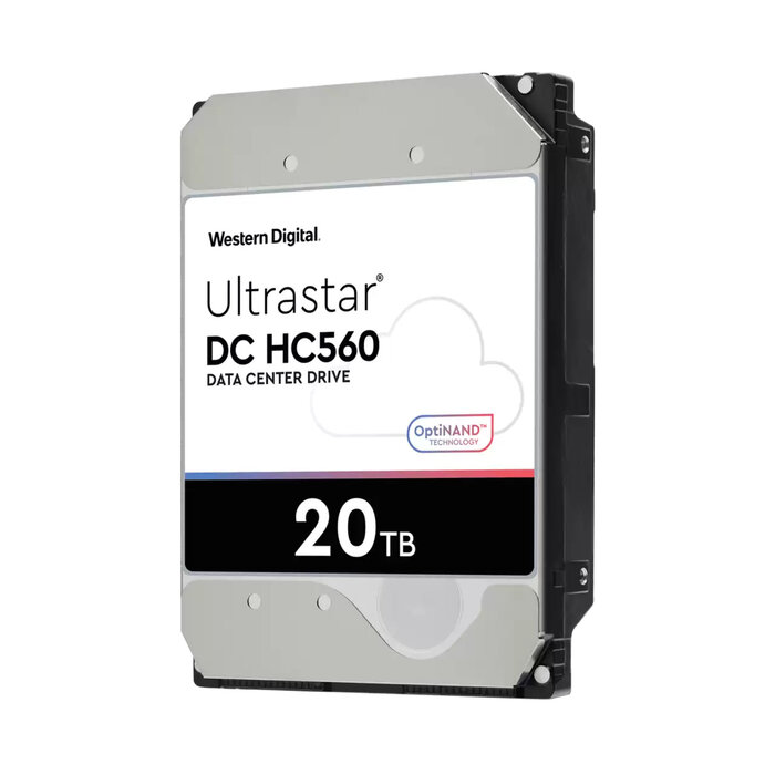 Western Digital Western Digital Ultrastar DC HC560 interne harde schijf 20 TB 7200 RPM 3.5" SAS