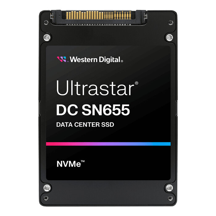 Western Digital Western Digital Ultrastar DC SN655 61,44 TB U.3 PCI Express 4.0 NVMe TLC 3D NAND