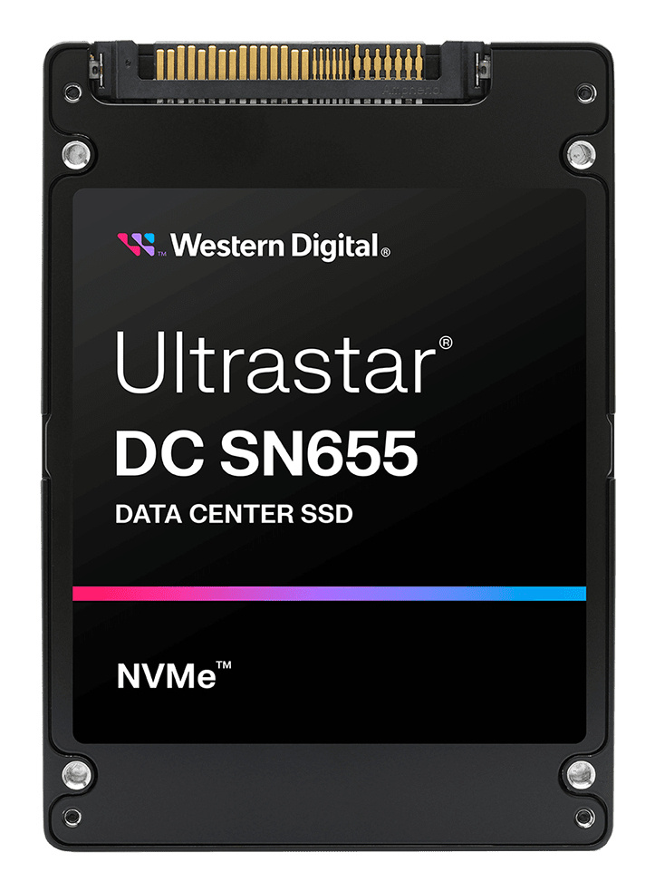 Western Digital Western Digital Ultrastar DC SN655 61,44 TB U.3 PCI Express 4.0 NVMe TLC 3D NAND