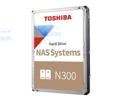 Toshiba Toshiba N300 interne harde schijf 16 TB 7200 RPM 512 MB 3.5" SATA III