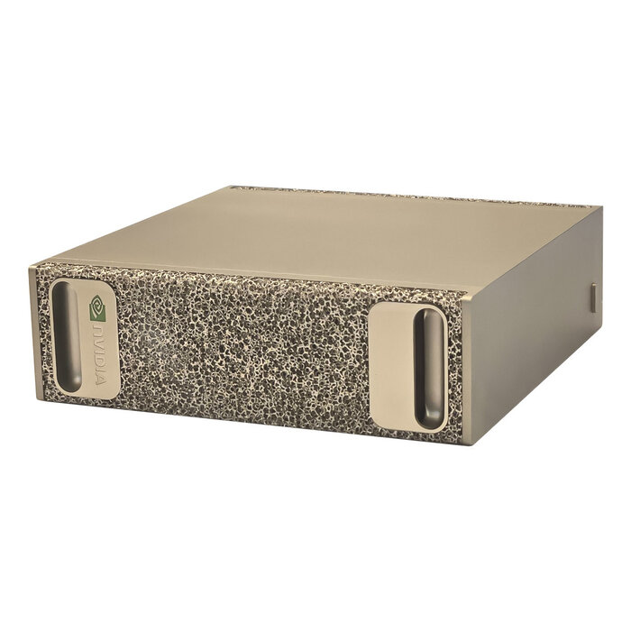 Nvidia Nvidia DGX Spark GB10 128 GB LPDDR5x-SDRAM 4 TB SSD DGX OS Workstation Goud