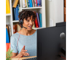 Hewlett & Packard INC. HP Poly Blackwire 5220 Stereo USB-C Headset + 3,5 mm plug + USB-C/A adapter