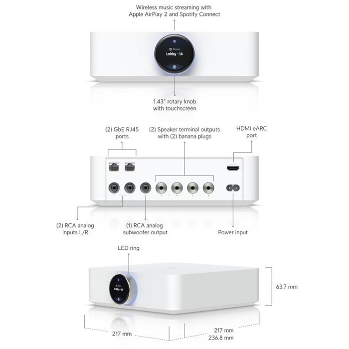 Ubiquiti Ubiquiti UniFi PowerAmp (White)