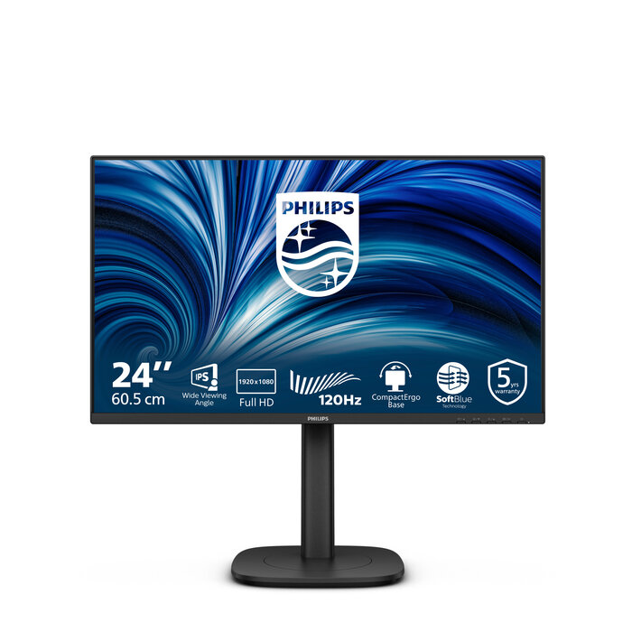 Philips Philips 3000 series 24B2N3200J/00 computer monitor 60,5 cm (23.8") 1920 x 1080 Pixels Full HD LCD Zwart
