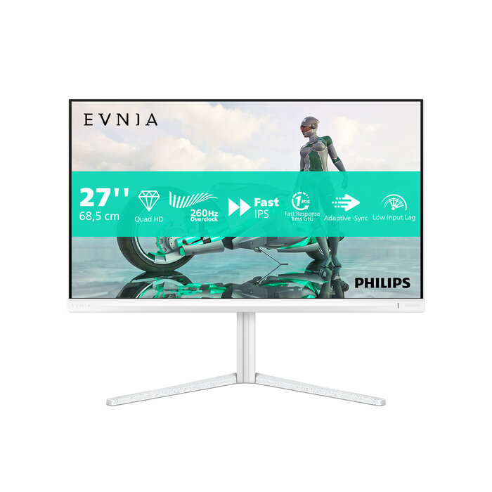 Philips Philips Evnia 27M2N3501PA/00 computer monitor 68,6 cm (27") 2560 x 1440 Pixels Quad HD LCD Wit