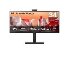 LG LG 34BA85QE-B computer monitor 86,4 cm (34") 3440 x 1440 Pixels Wide Quad HD LCD Zwart