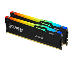 Kingston Kingston Technology FURY Beast 64GB 5600MT/s DDR5 CL40 DIMM (set van 2) RGB