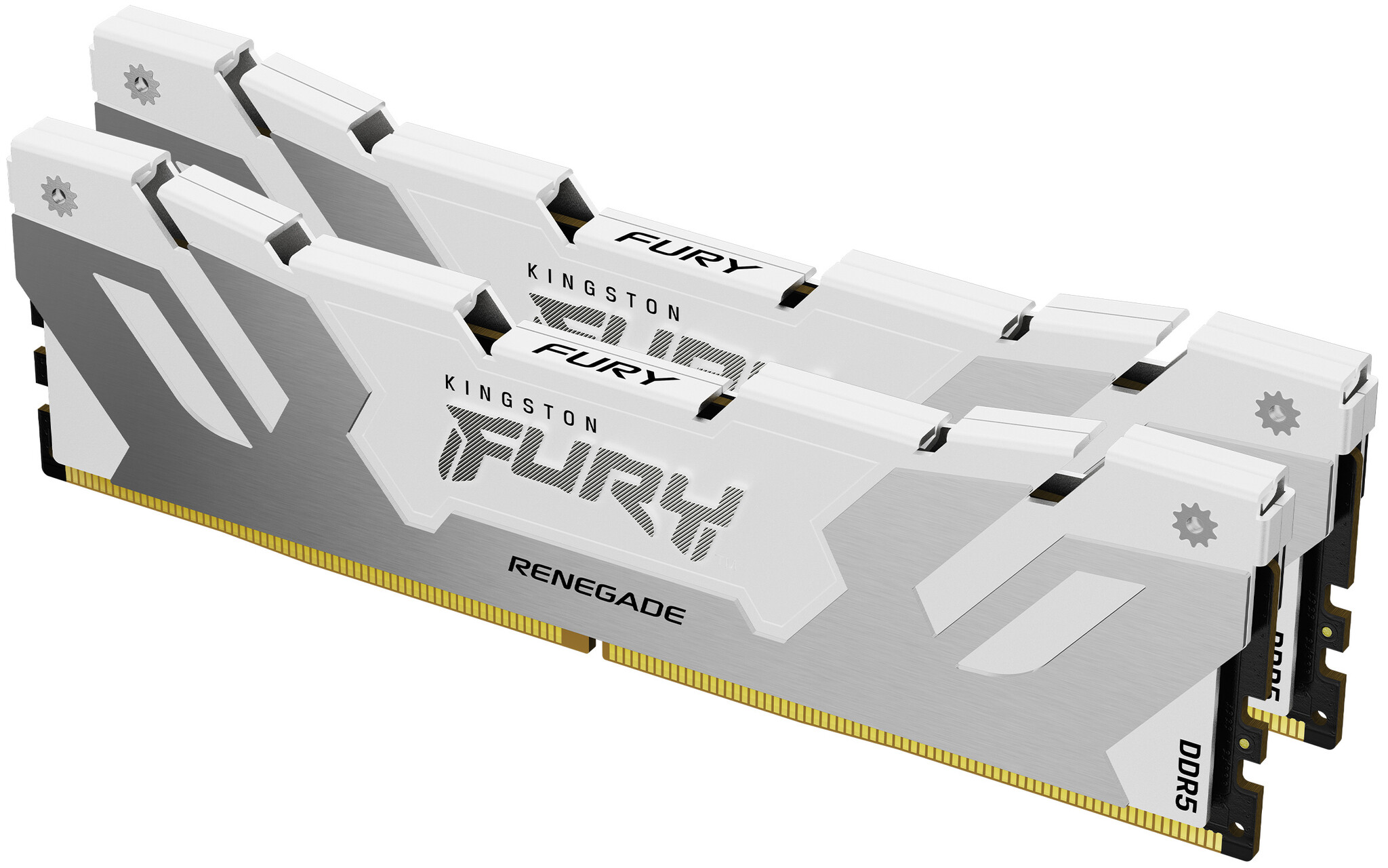 Kingston Kingston Technology FURY 32GB 8000MT/s DDR5 CL38 DIMM (set van 2) Renegade White XMP