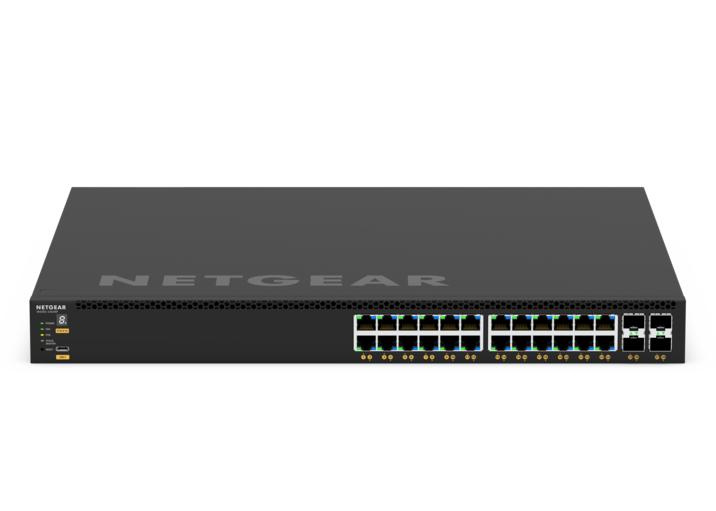 Netgear NETGEAR GSM4328-100AJS Managed L3 Gigabit Ethernet (10/100/1000) Power over Ethernet (PoE) 1U Zwart