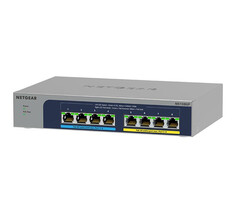 Netgear NETGEAR MS108UP Unmanaged 2.5G Ethernet (100/1000/2500) Power over Ethernet (PoE)