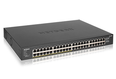 Netgear NETGEAR GS348PP Unmanaged Gigabit Ethernet (10/100/1000) Power over Ethernet (PoE) Zwart