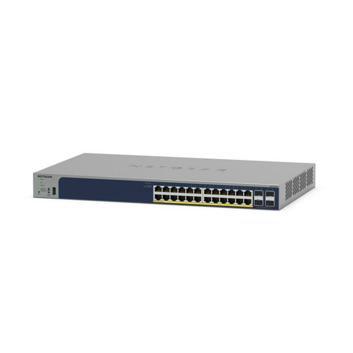 Netgear NETGEAR GS728TPP Managed L2/L3/L4 Gigabit Ethernet (10/100/1000) Power over Ethernet (PoE) Grijs