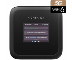 Netgear NETGEAR M3 draadloze router Dual-band (2.4 GHz / 5 GHz) Zwart