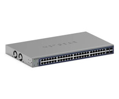 Netgear NETGEAR GS752TXUP Managed Gigabit Ethernet (10/100/1000) Power over Ethernet (PoE) 1U Grijs
