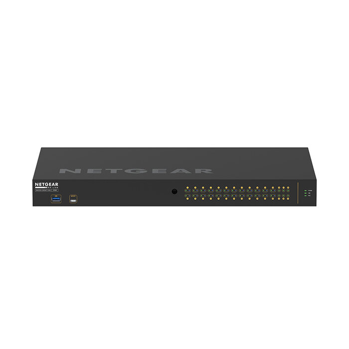Netgear NETGEAR GSM4230P-100EUS netwerk-switch Managed L2/L3 Gigabit Ethernet (10/100/1000) Power over Ethernet (PoE) 1U Zwart