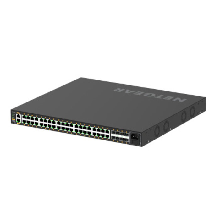 Netgear NETGEAR GSM4248PX-100EUS netwerk-switch Managed L2/L3/L4 Gigabit Ethernet (10/100/1000) Power over Ethernet (PoE) Zwart