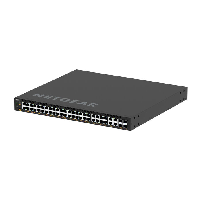 Netgear NETGEAR M4350-44M4X4V Managed L3 2.5G Ethernet (100/1000/2500) Power over Ethernet (PoE) 1U Zwart