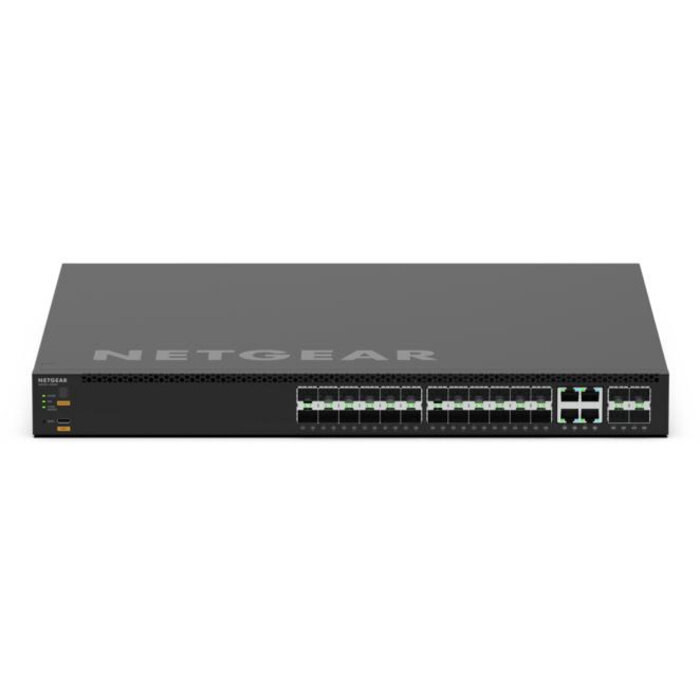 Netgear NETGEAR MSM4328F Managed L3 10G Ethernet (100/1000/10000) 1U Zwart