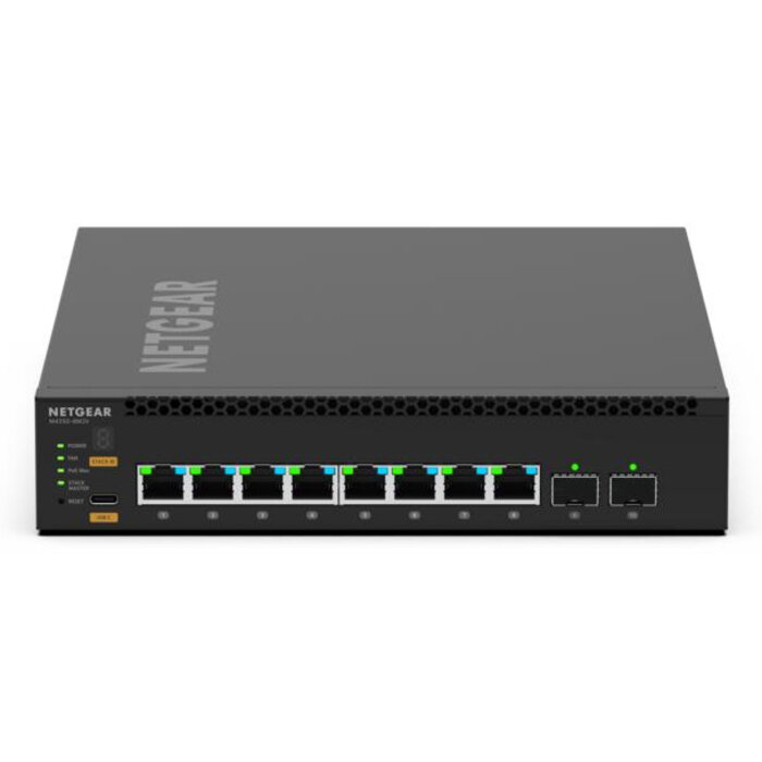 Netgear NETGEAR MSM4310 Managed L3 2.5G Ethernet (100/1000/2500) Power over Ethernet (PoE) 1U Zwart