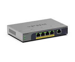 Netgear NETGEAR GS105EPP Unmanaged Gigabit Ethernet (10/100/1000) Power over Ethernet (PoE) Bureaublad-/wandmontage Grijs