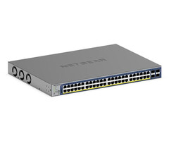 Netgear NETGEAR GS752TXP Managed L2/L3/L4 10G Ethernet (100/1000/10000) Power over Ethernet (PoE) Zwart