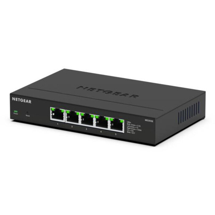 Netgear NETGEAR MS305E Unmanaged 2.5G Ethernet (100/1000/2500) Zwart