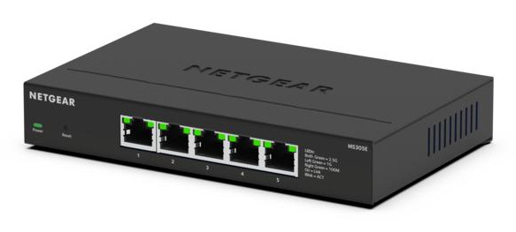 Netgear NETGEAR MS305E Unmanaged 2.5G Ethernet (100/1000/2500) Zwart