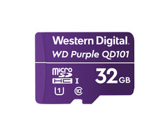 Western Digital WD Purple SC QD101 32 GB MicroSDHC Klasse 10 (WDD032G1P0C)