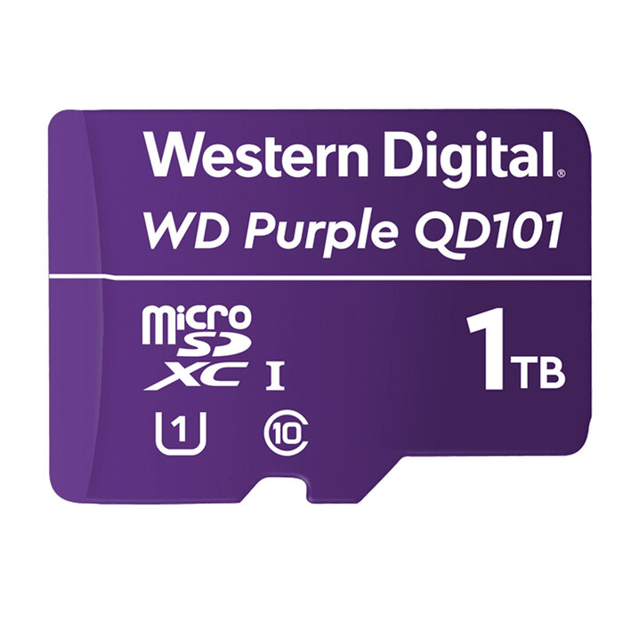 Western Digital Western Digital WD Purple SC QD101 1 TB MicroSDXC UHS-I (WDD100T1P0C)