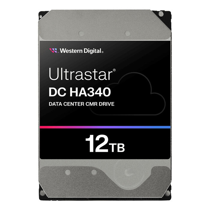 Western Digital Western Digital Ultrastar DC HA340 interne harde schijf 12 TB 7200 RPM 512 MB 3.5" SATA (0B47061)