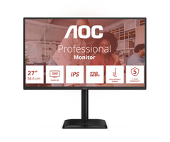 AOC AOC E4 Q27E4U computer monitor 68,6 cm (27") 2560 x 1440 Pixels Quad HD LED Zwart