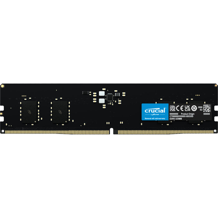 Crucial Crucial CT8G56C46U5 geheugenmodule 8 GB 1 x 8 GB DDR5 288-pin DIMM ECC