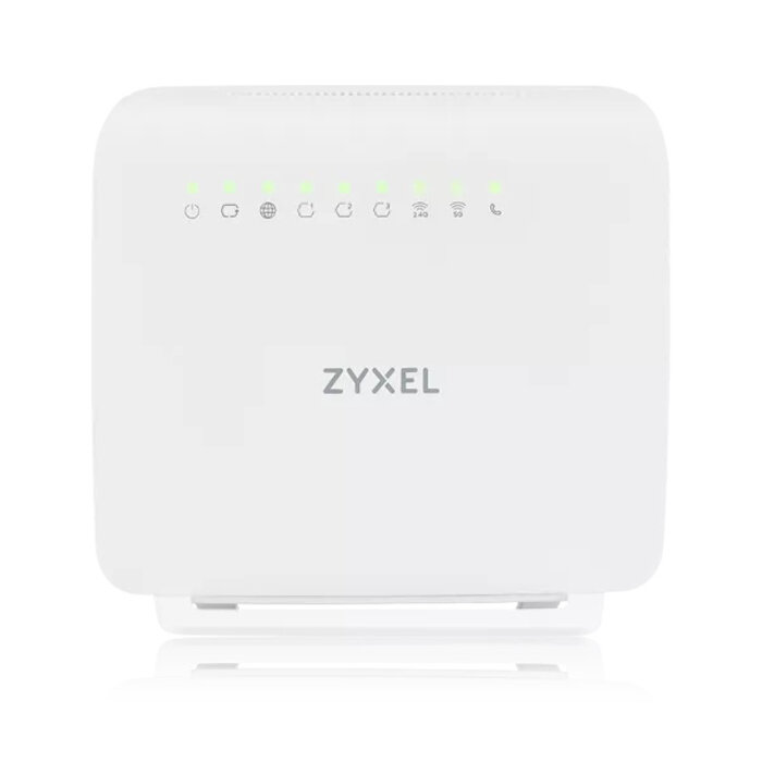 Zyxel Zyxel EX3501-T0 draadloze router Gigabit Ethernet Dual-band (2.4 GHz / 5 GHz) Wit