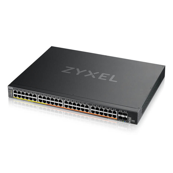 Zyxel Zyxel XMG2230-52HP Managed L2/L3 2.5G Ethernet (100/1000/2500) Power over Ethernet (PoE) 1U Zwart