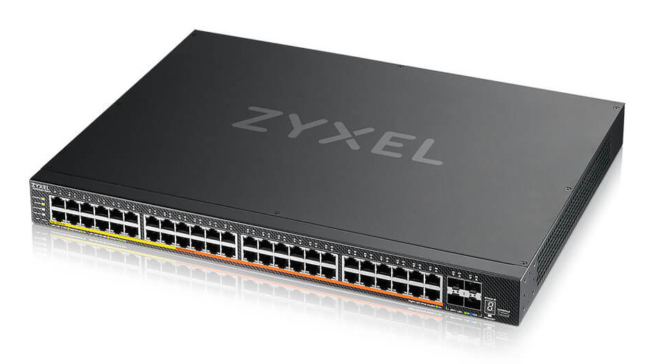 Zyxel Zyxel XMG2230-52HP Managed L2/L3 2.5G Ethernet (100/1000/2500) Power over Ethernet (PoE) 1U Zwart