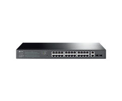 TP-Link TP-Link TL-SG1428PE netwerk-switch Managed L2 Gigabit Ethernet (10/100/1000) Power over Ethernet (PoE) 1U Zwart